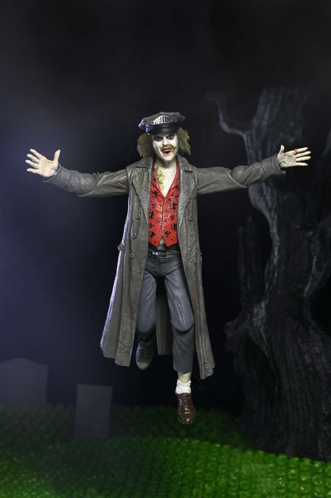 Pre-Order: Beetlejuice (1988 Movie) - Ultimate Beetlejuice Tour Guide (Bio Exorcist) Actionfigur 18cm NECA 2024