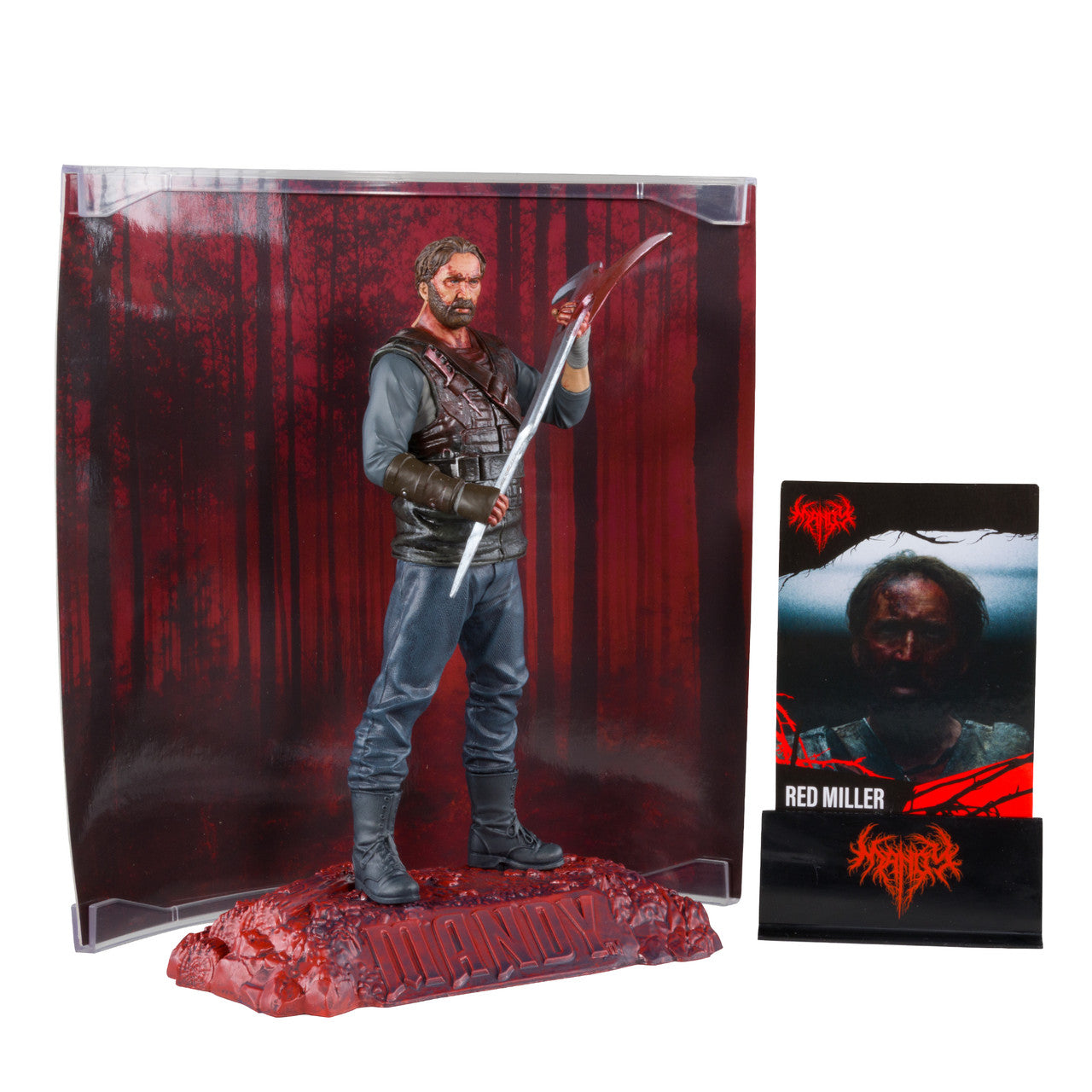 Movie Maniacs: Mandy - Red Miller PVC Statue 15cm McFarlane 2023 Gold Label Exclusive
