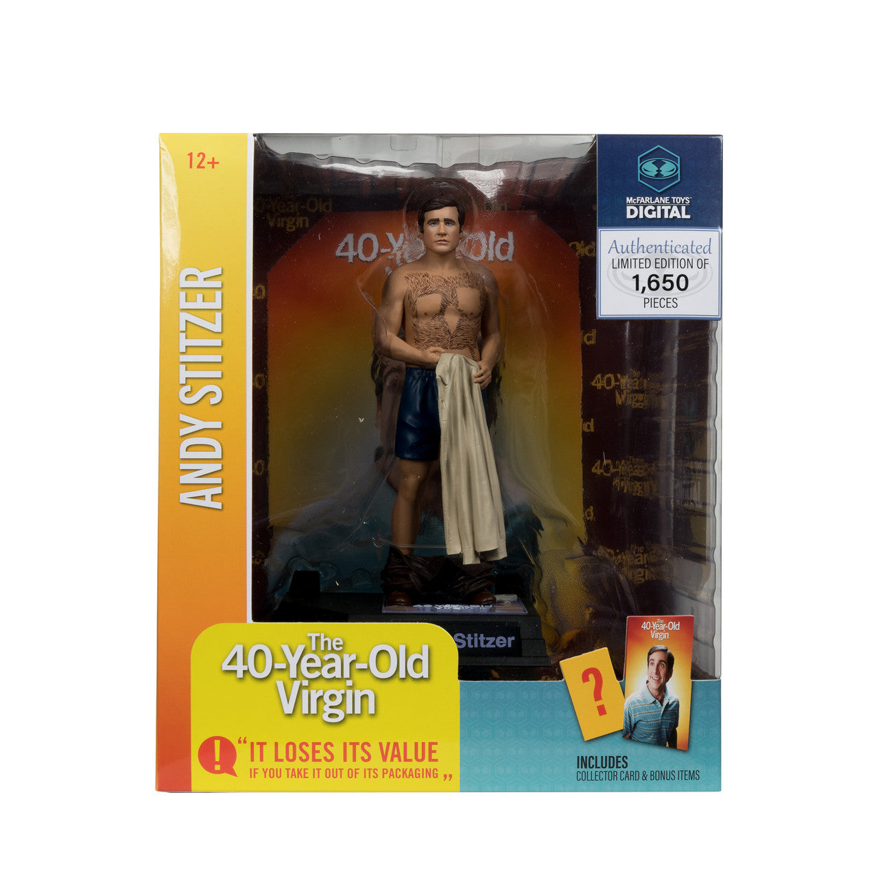 Movie Maniacs: The 40 Year Old Virgin - Andy Stitzer PVC Statue 15cm McFarlane 2024 Limited Edition