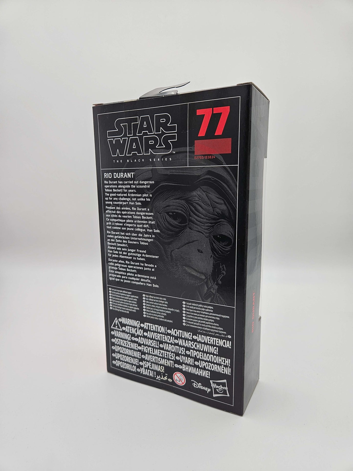Star Wars Black Series - Rio Durant #77 Red Line 15cm Actionfigur Hasbro 2018