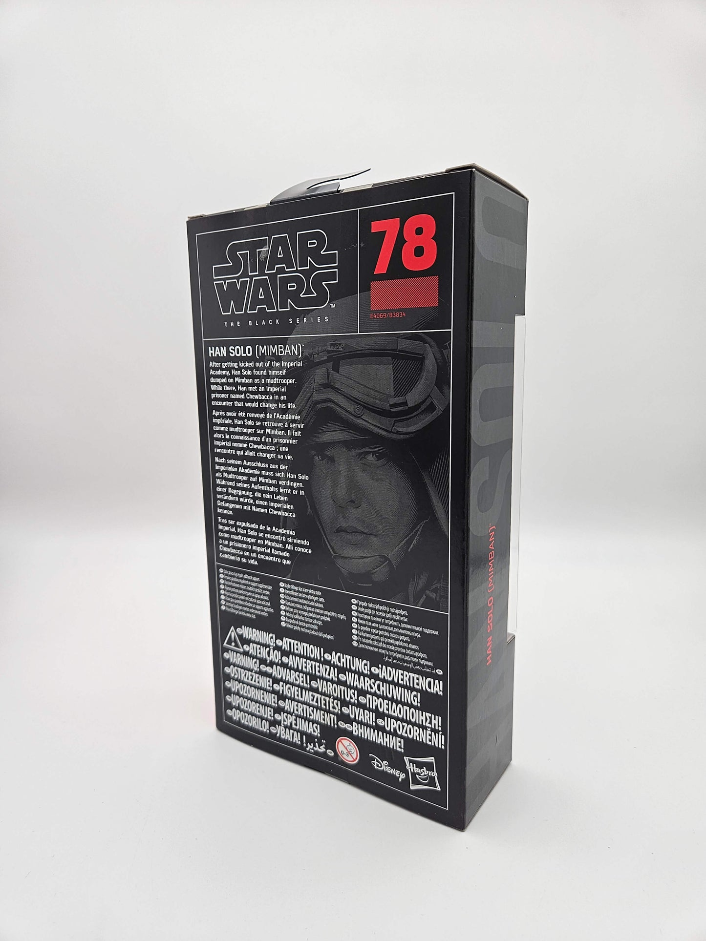Star Wars Black Series: Han Solo (Mimban) #78 Red Line 15cm Actionfigur Hasbro 2019