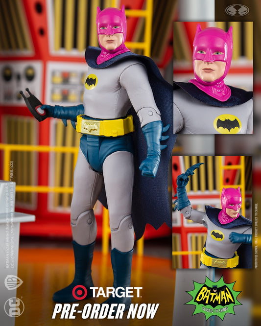 DC Retro Batman 66 - Radioactive Batman Actionfigur 15cm McFarlane Toys 2023 Exclusive