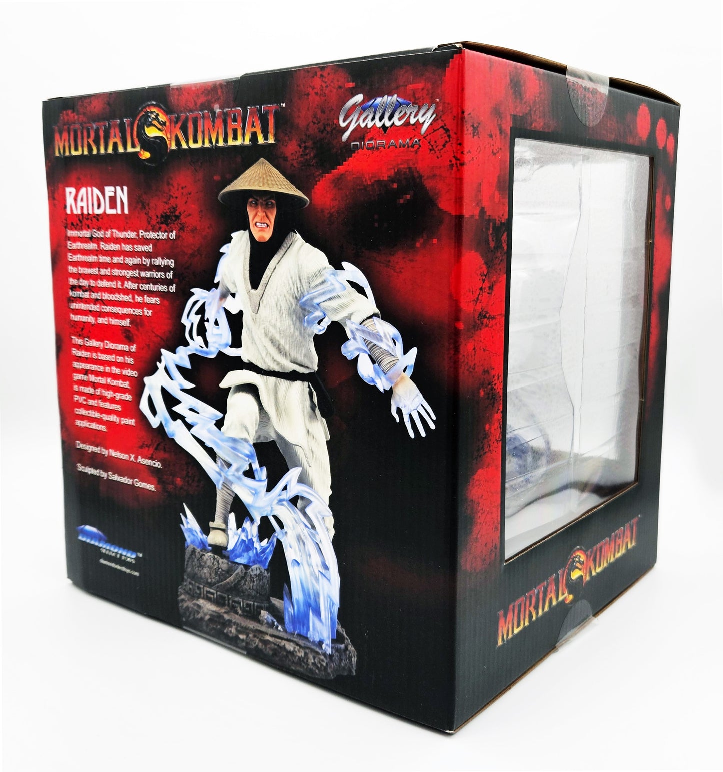 Mortal Kombat - Raiden Gallery PVC Statue 25cm Diamond Select Toys 2021