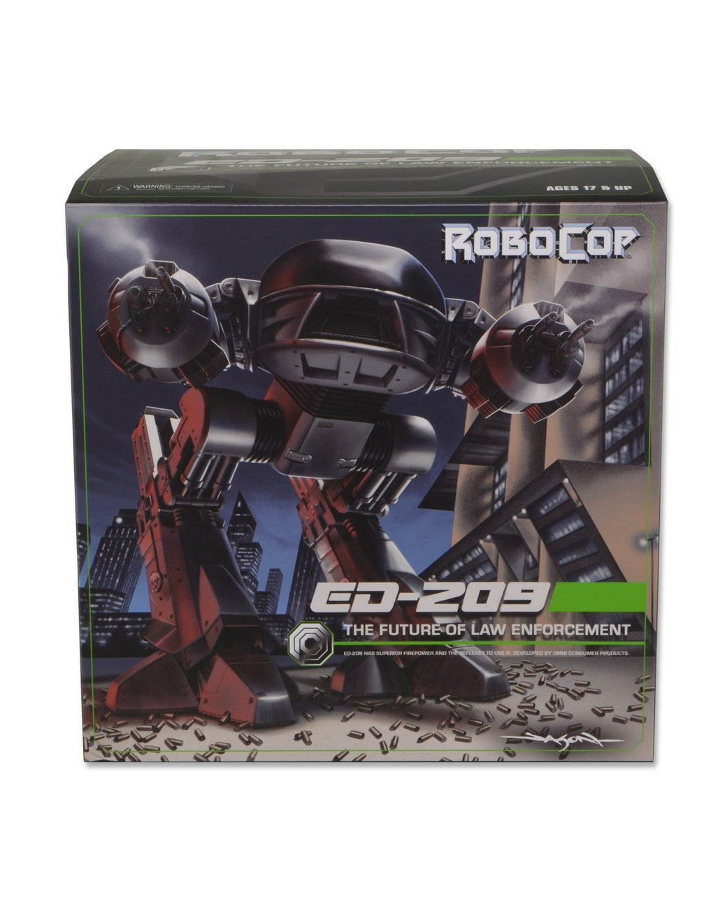 Pre-Order: RoboCop - ED-209 (Enforcement Droid 209) Actionfigur mit Sound 25cm NECA 2016