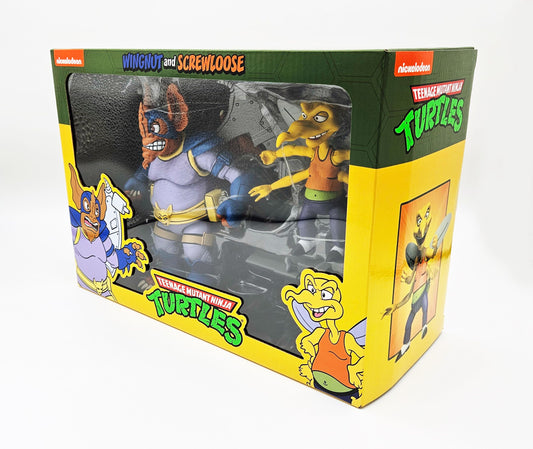 Teenage Mutant Ninja Turtles (1987 Cartoon Series) - Wingnut & Screwloose (2 Pack) Actionfiguren 18cm NECA 2021
