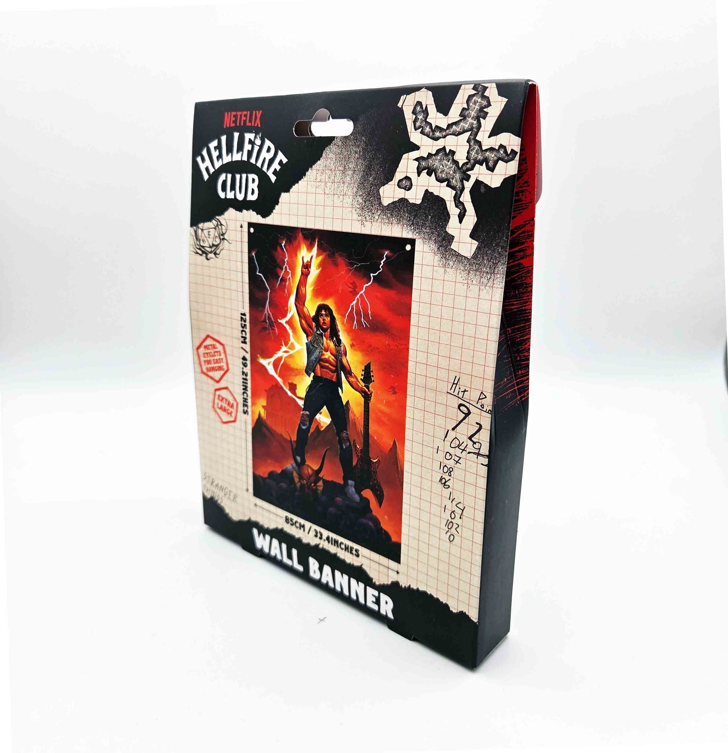 Stranger Things - Eddie Munson Wall Banner 120 x 85cm FaNaTtik Collectibles