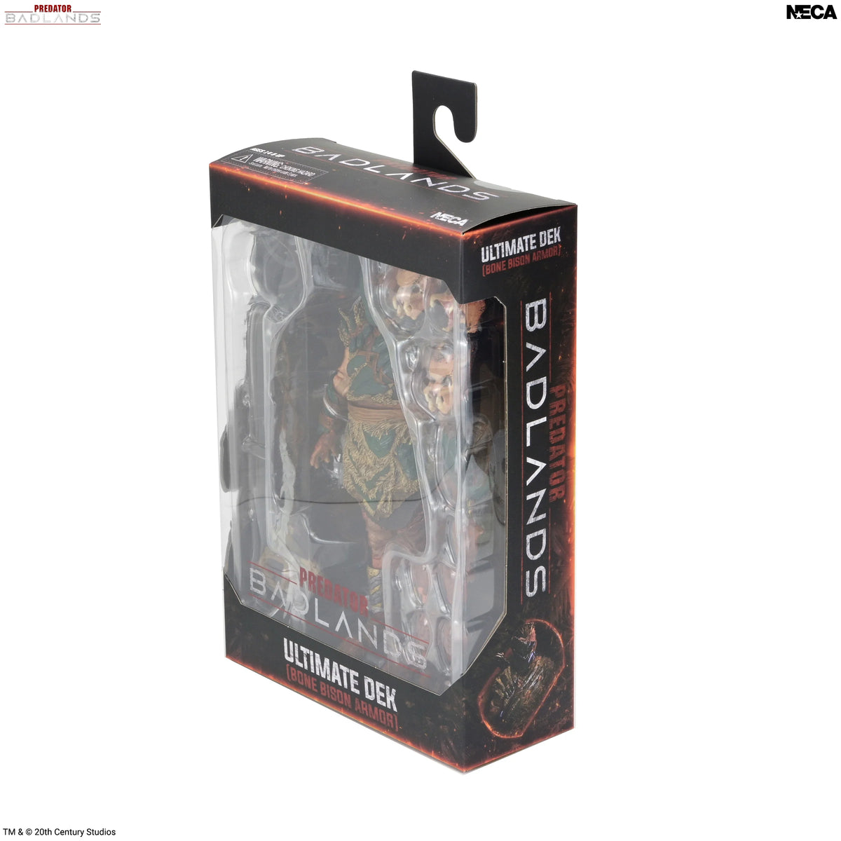 Predator: Badlands - Ultimate Dek (Bone Bison Armor) Actionfigur 18cm NECA 2026