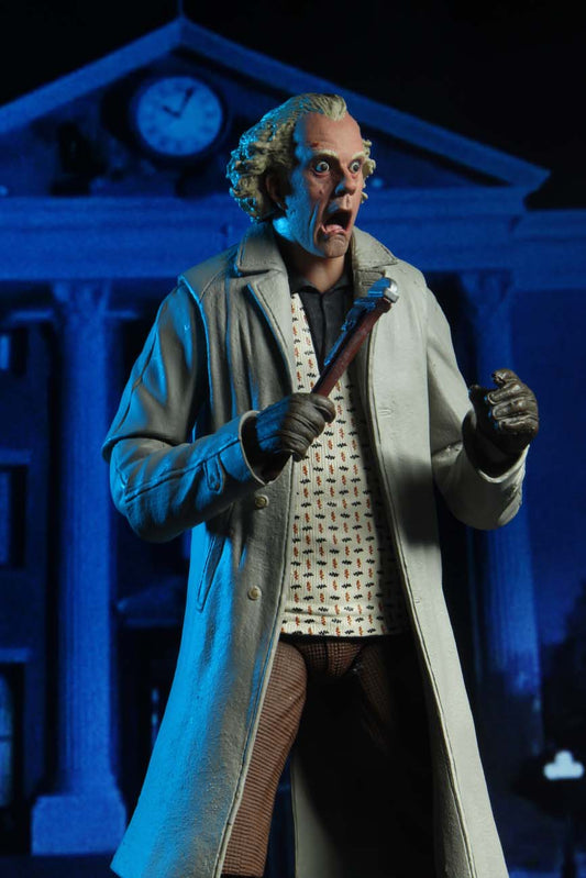 Zurück in die Zukunft - Ultimate Doc Brown (1985) Actionfigur 18cm NECA 2020