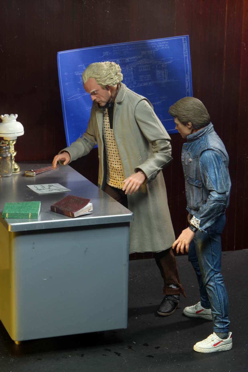 Zurück in die Zukunft - Ultimate Doc Brown (1985) Actionfigur 18cm NECA 2020