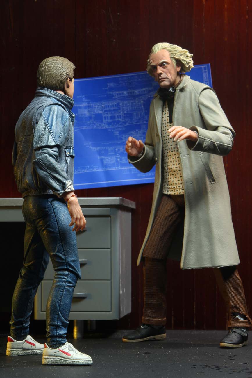Zurück in die Zukunft - Ultimate Doc Brown (1985) Actionfigur 18cm NECA 2020