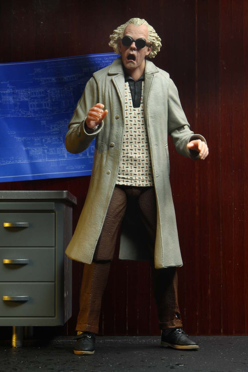 Zurück in die Zukunft - Ultimate Doc Brown (1985) Actionfigur 18cm NECA 2020