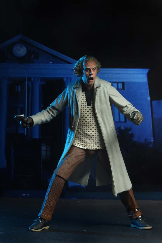 Zurück in die Zukunft - Ultimate Doc Brown (1985) Actionfigur 18cm NECA 2020
