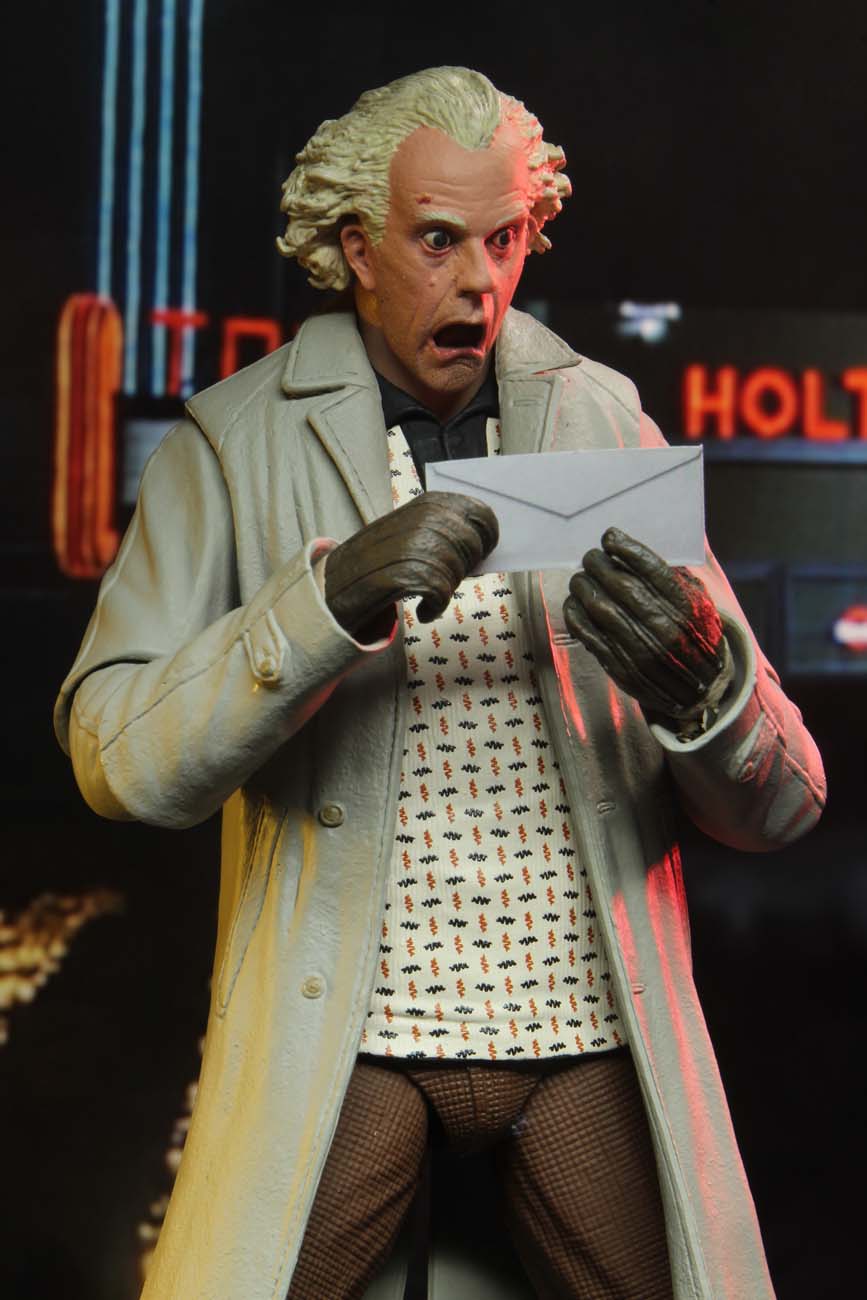 Zurück in die Zukunft - Ultimate Doc Brown (1985) Actionfigur 18cm NECA 2020
