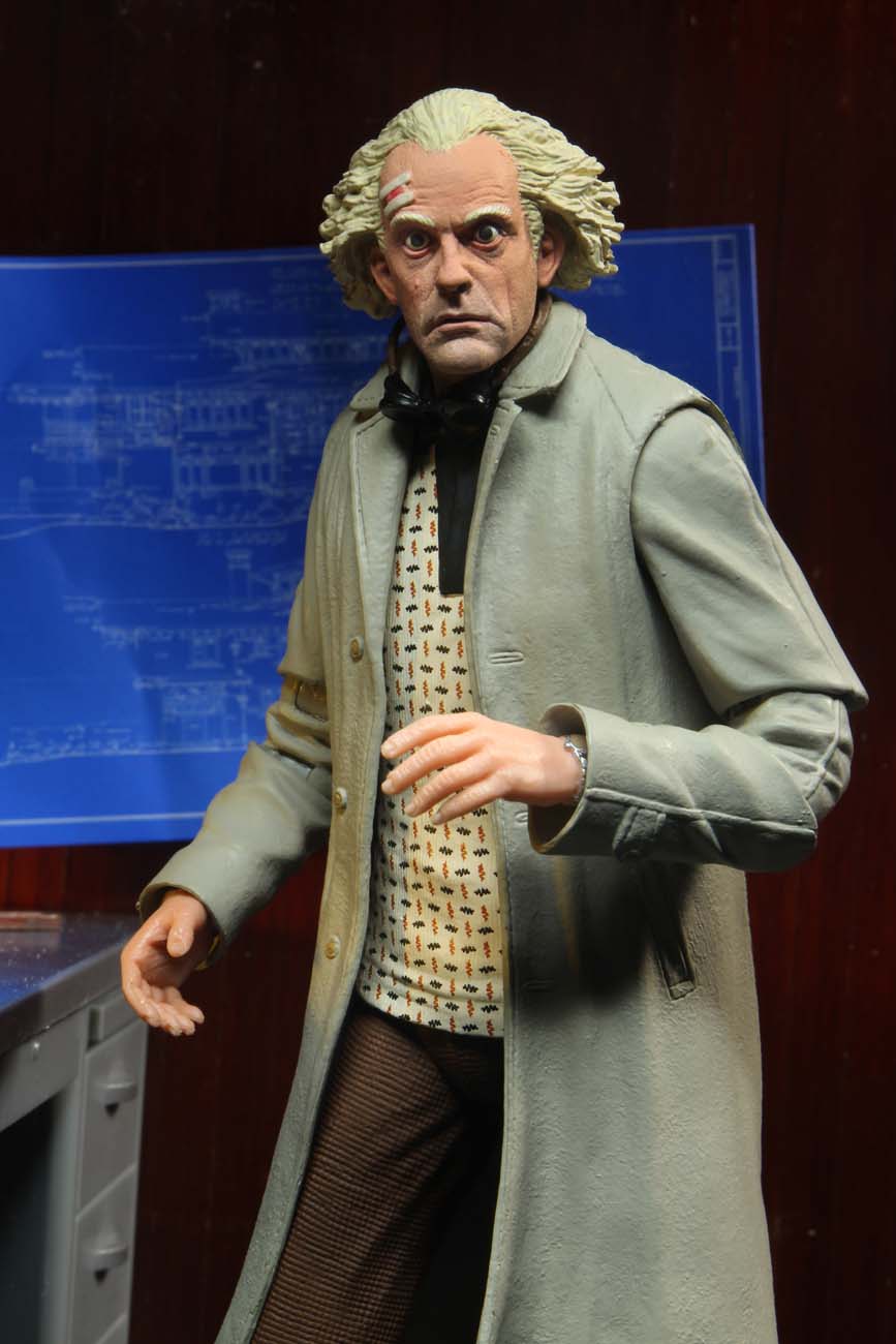 Zurück in die Zukunft - Ultimate Doc Brown (1985) Actionfigur 18cm NECA 2020