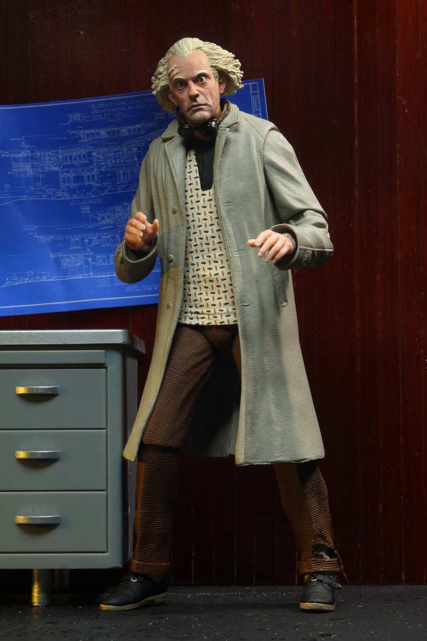 Zurück in die Zukunft - Ultimate Doc Brown (1985) Actionfigur 18cm NECA 2020