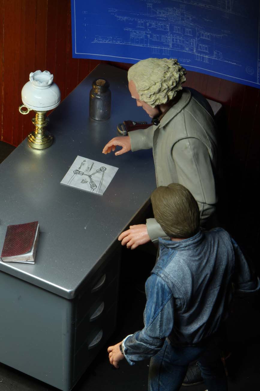 Zurück in die Zukunft - Ultimate Doc Brown (1985) Actionfigur 18cm NECA 2020
