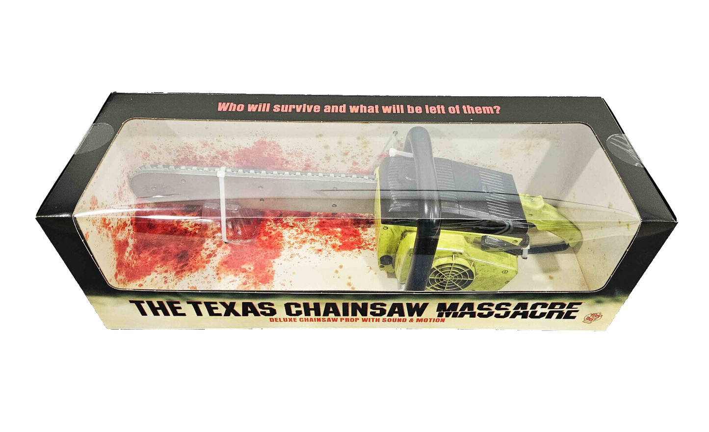 Pre-Order: The Texas Chainsaw Massacre (1974 Movie) - Chainsaw Replik 1:1 with Sound 76cm Trick or Treat Studios 2024