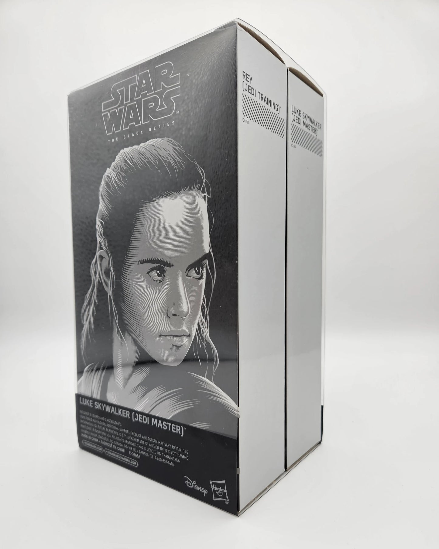 Star Wars Black Series - Luke Skywalker & Rey (Jedi Training) 15cm Actionfiguren SDCC 2017 Exclusive