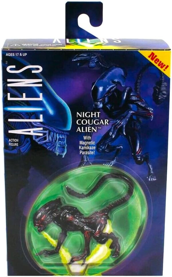 Aliens - Night Cougar Alien (Kenner Tribute) Actionfigur 23cm NECA 2022