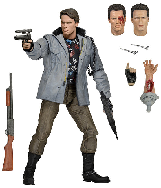 Pre-Order: Terminator - Ultimate T-800 (Tech Noir) Actionfigur 18cm NECA 2025 RE-RUN