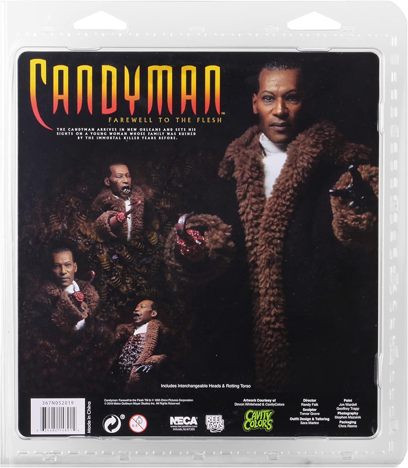 Candyman: Farewell To The Flesh (1992 Movie) Retro Clothed Actionfigur 20cm NECA 2019