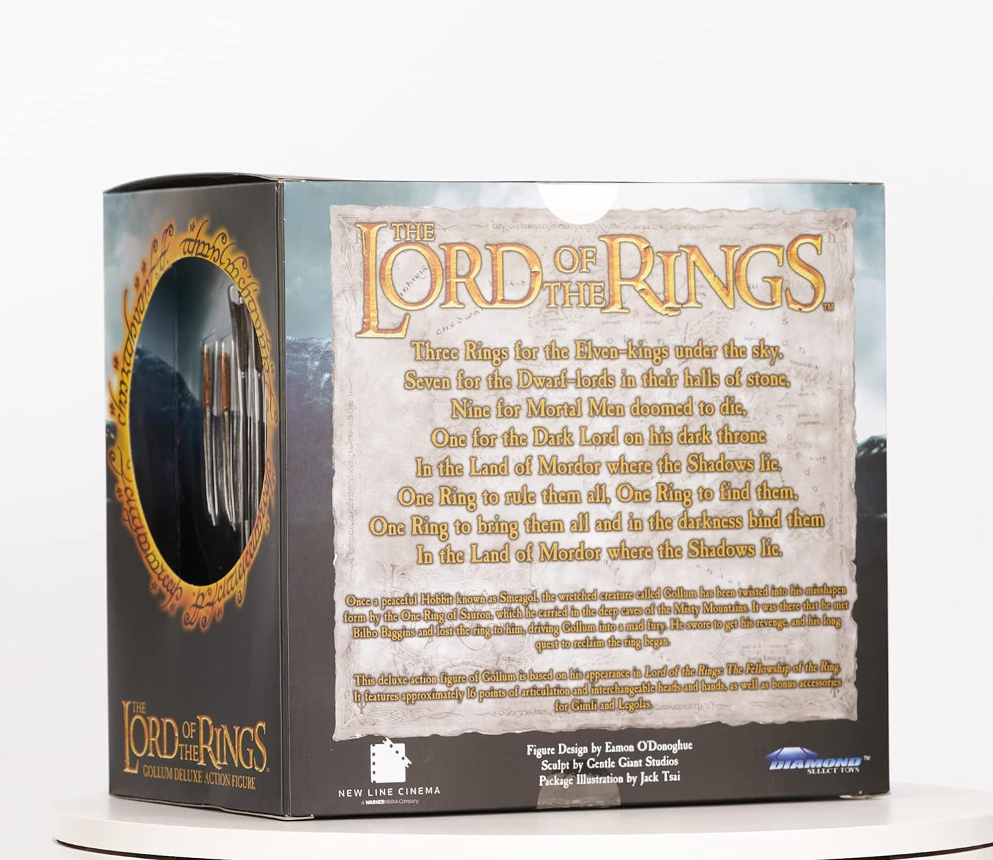 Herr der Ringe - Gollum Deluxe 10cm Actionfigur Diamond Select Toys
