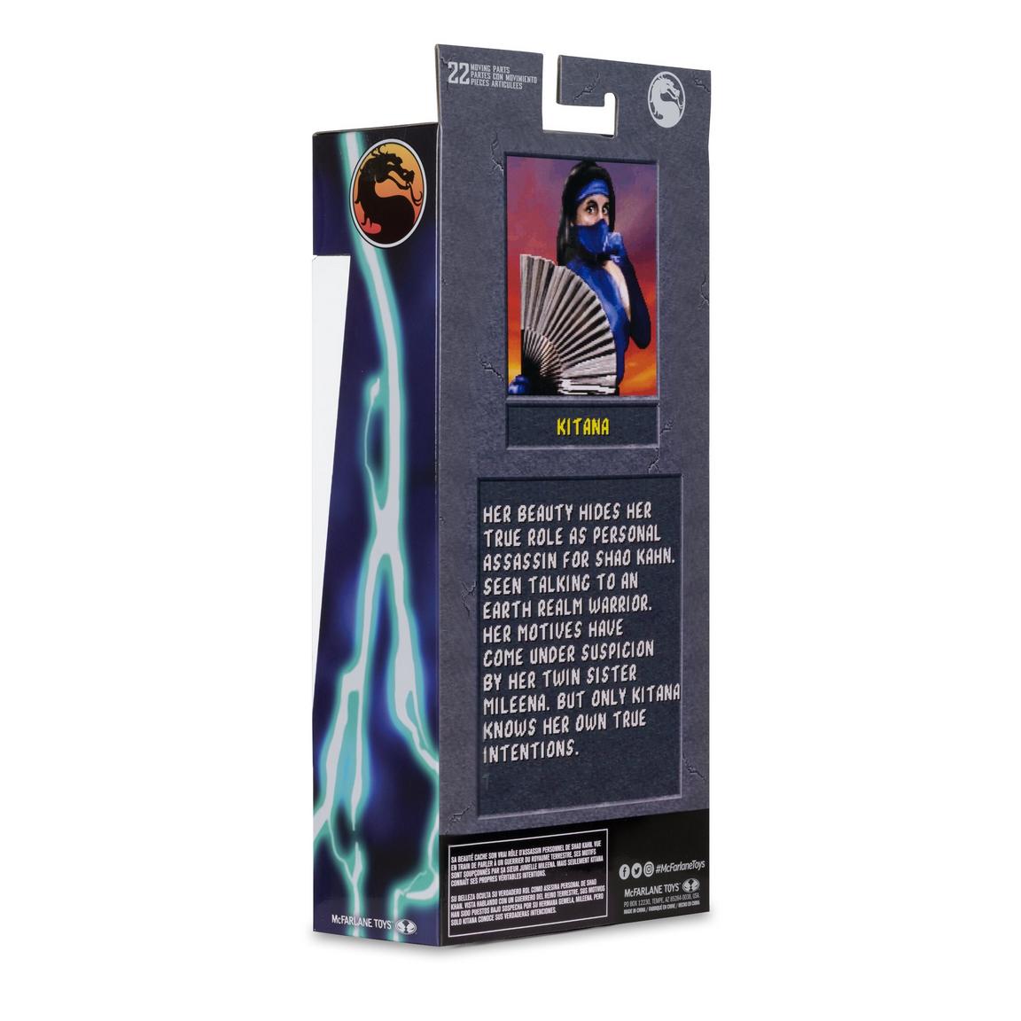 Mortal Kombat Klassics - Kitana Actionfigur 18cm (Platinum Edition) *Chase* McFarlane 2025 Exclusive