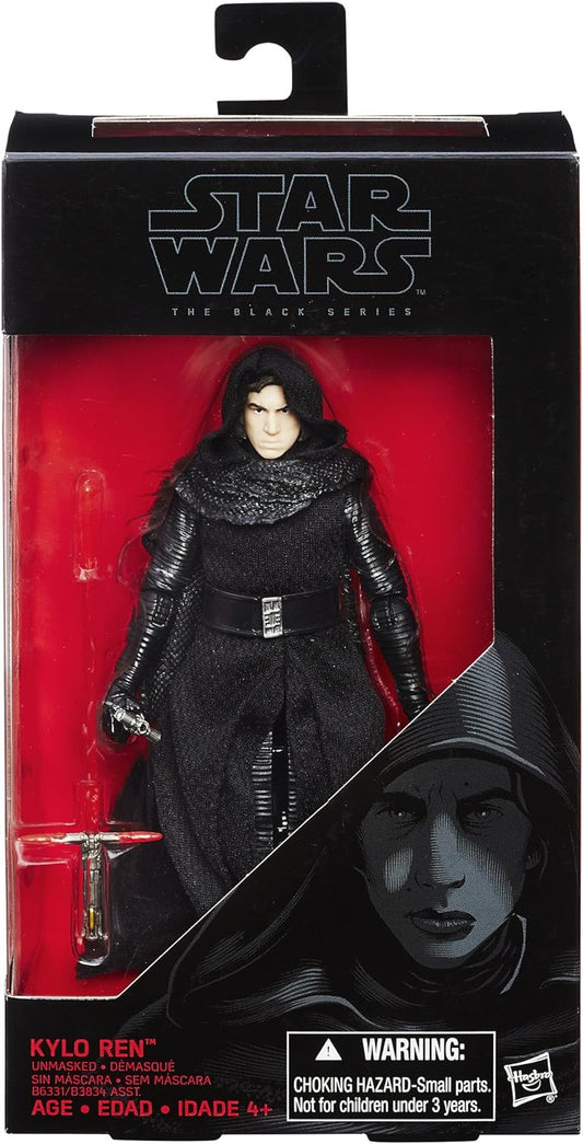 Star Wars Black Series - Kylo Ren (unmasked) #26 Red Line 15cm Actionfigur Hasbro 2016