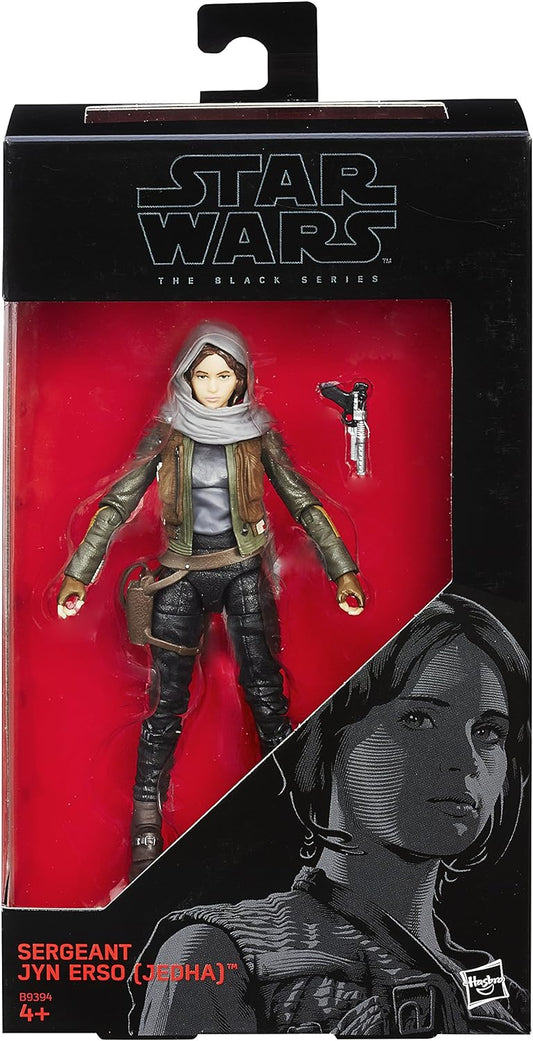 Star Wars Black Series - Sergeant Jyn Erso (Jedha) #22 Red Line 15cm Actionfigur Hasbro 2016
