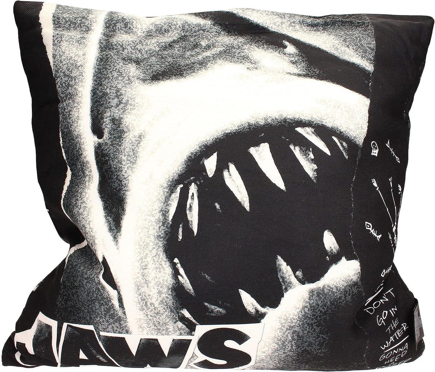 Pre-Order: Jaws: Der weiße Hai (Shark Collage) Kissen 40cm SD Toys 2024