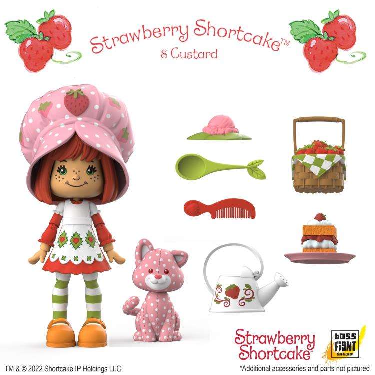 Strawberry Shortcake - Emily Erdbeer Actionfigur 10cm Boss Fight Studio