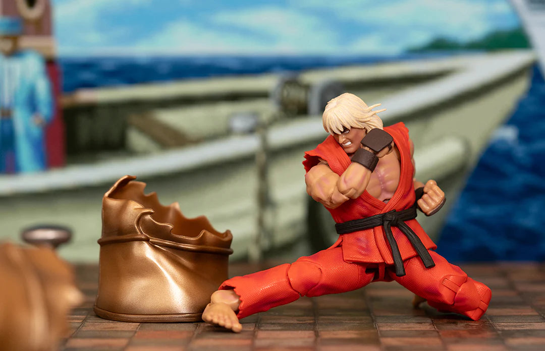 Ultra Street Fighter II: The Final Challengers - Violent Ken (SDCC Exclusive) Actionfigur 15cm Jada Toys 2024