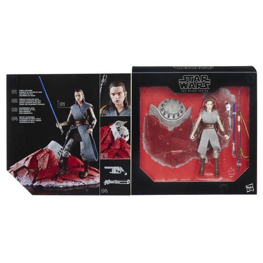 Star Wars Black Series - Rey (Jedi Training) on Crait 15cm Actionfigur Toys'R'Us Exclusive 2017