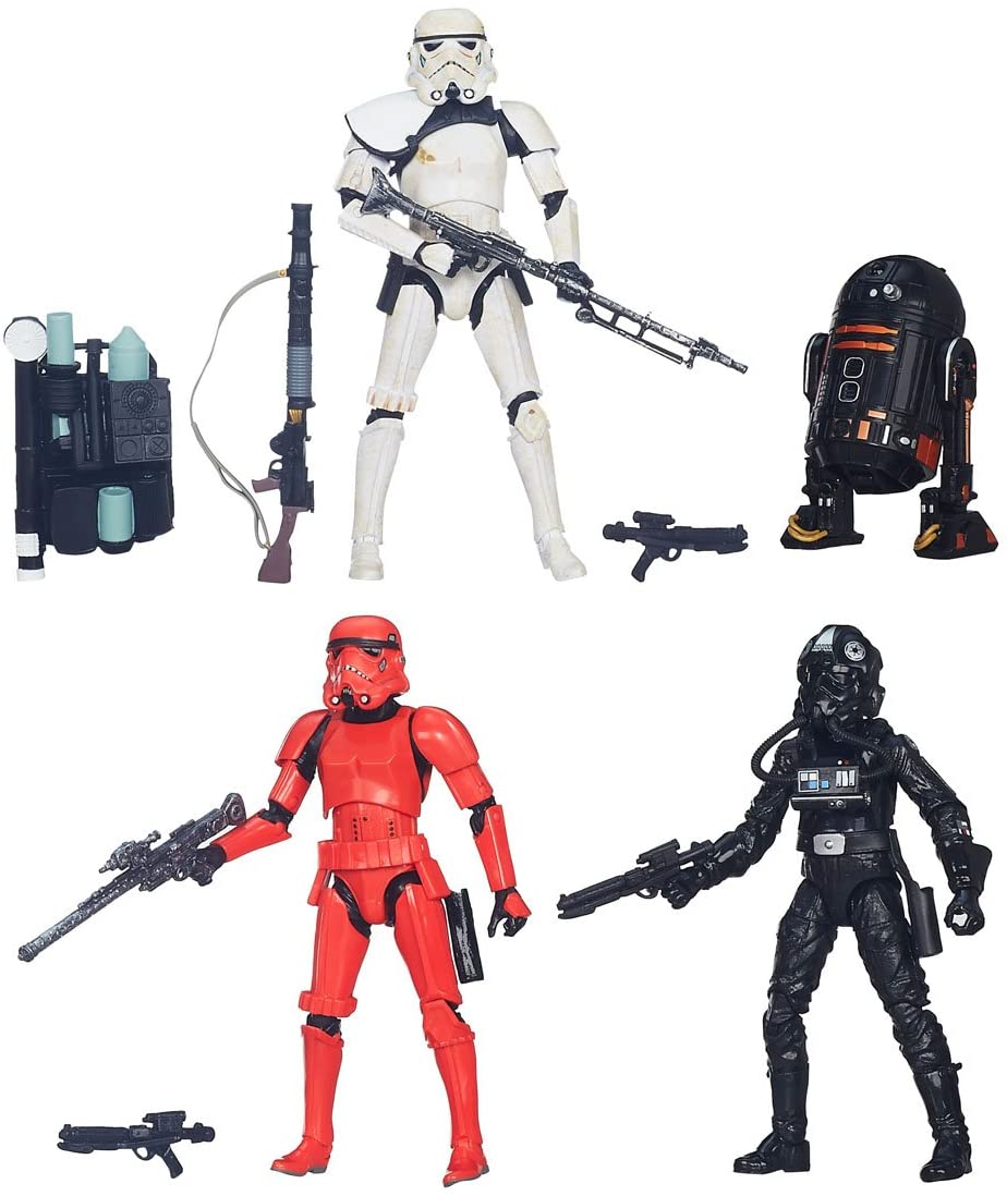 Star Wars Black Series - Imperial Forces (4-Pack) 15cm Actionfiguren Entertainment Earth Exclusive 2015