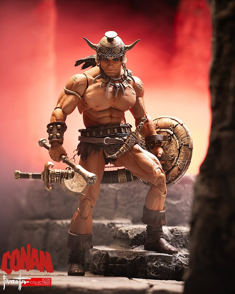 Conan The Barbarian - Conan Actionfigur 1:12 Scale ICON Collectibles 2025