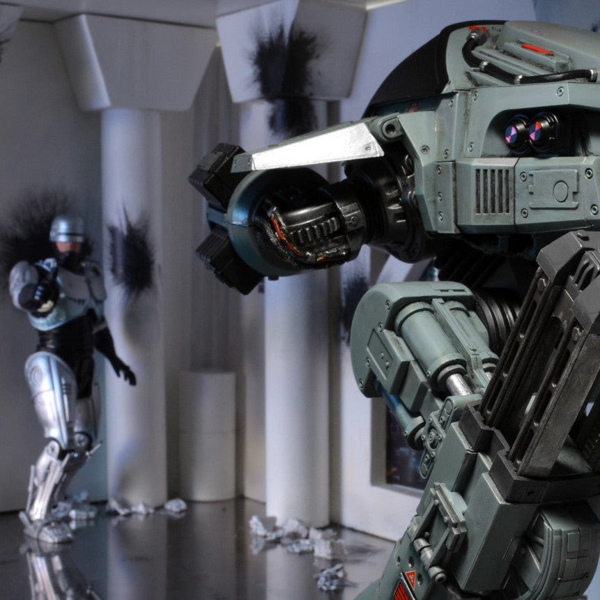 Pre-Order: RoboCop - ED-209 (Enforcement Droid 209) Actionfigur mit Sound 25cm NECA 2016