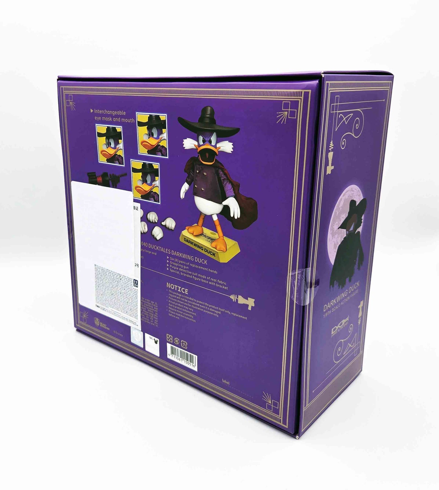 Dynamic 8ction Heroes - Darkwing Duck Actionfigur 16cm Beast Kingdom Toys 2024
