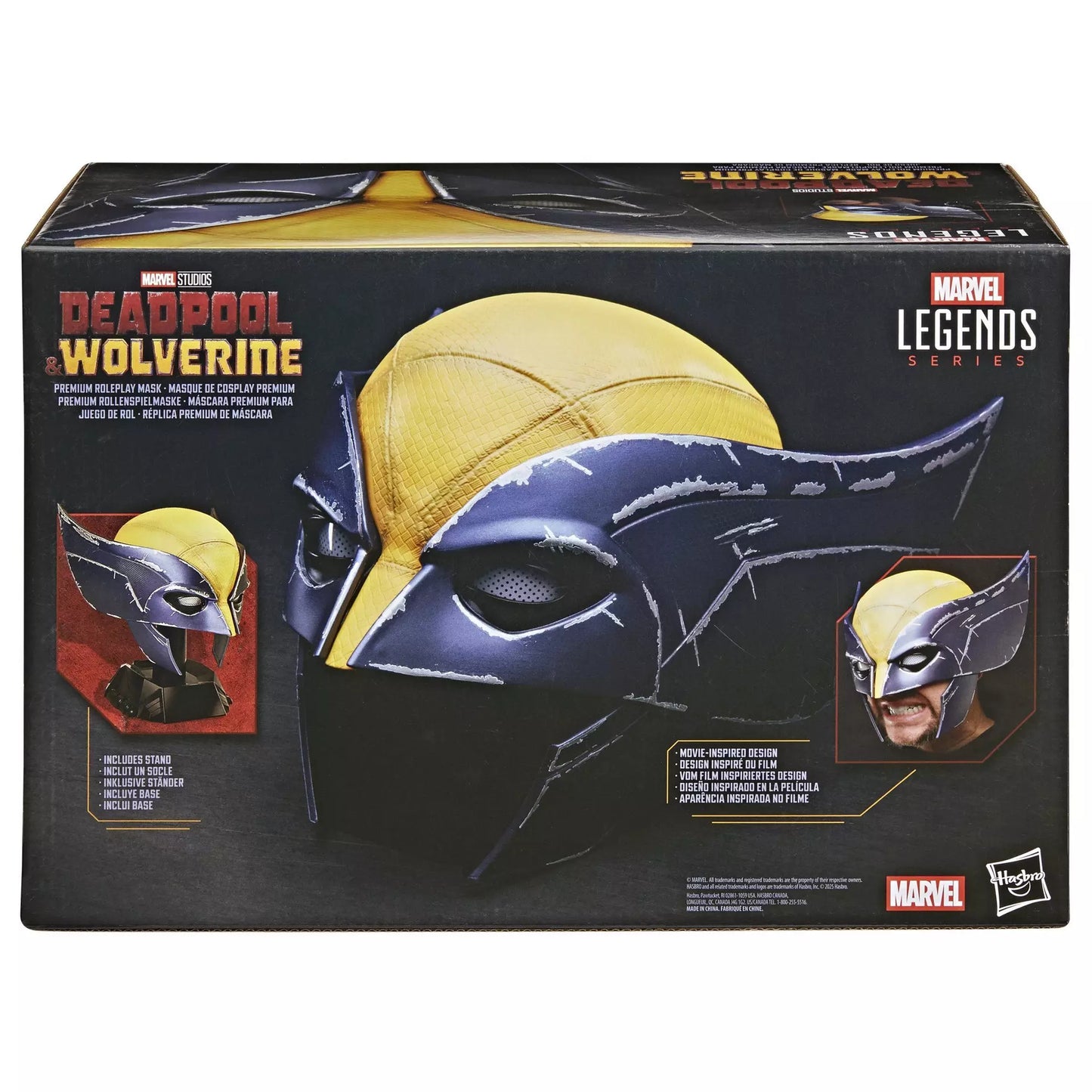 Pre-Order: Marvel Legends: Deadpool & Wolverine - Wolverine Premium Mask 1:1 Prop Replica Hasbro 2025