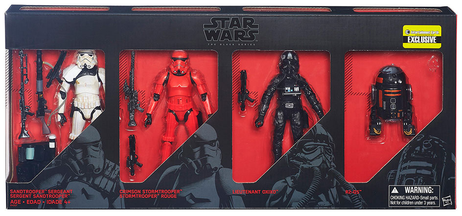 Star Wars Black Series - Imperial Forces (4-Pack) 15cm Actionfiguren Entertainment Earth Exclusive 2015