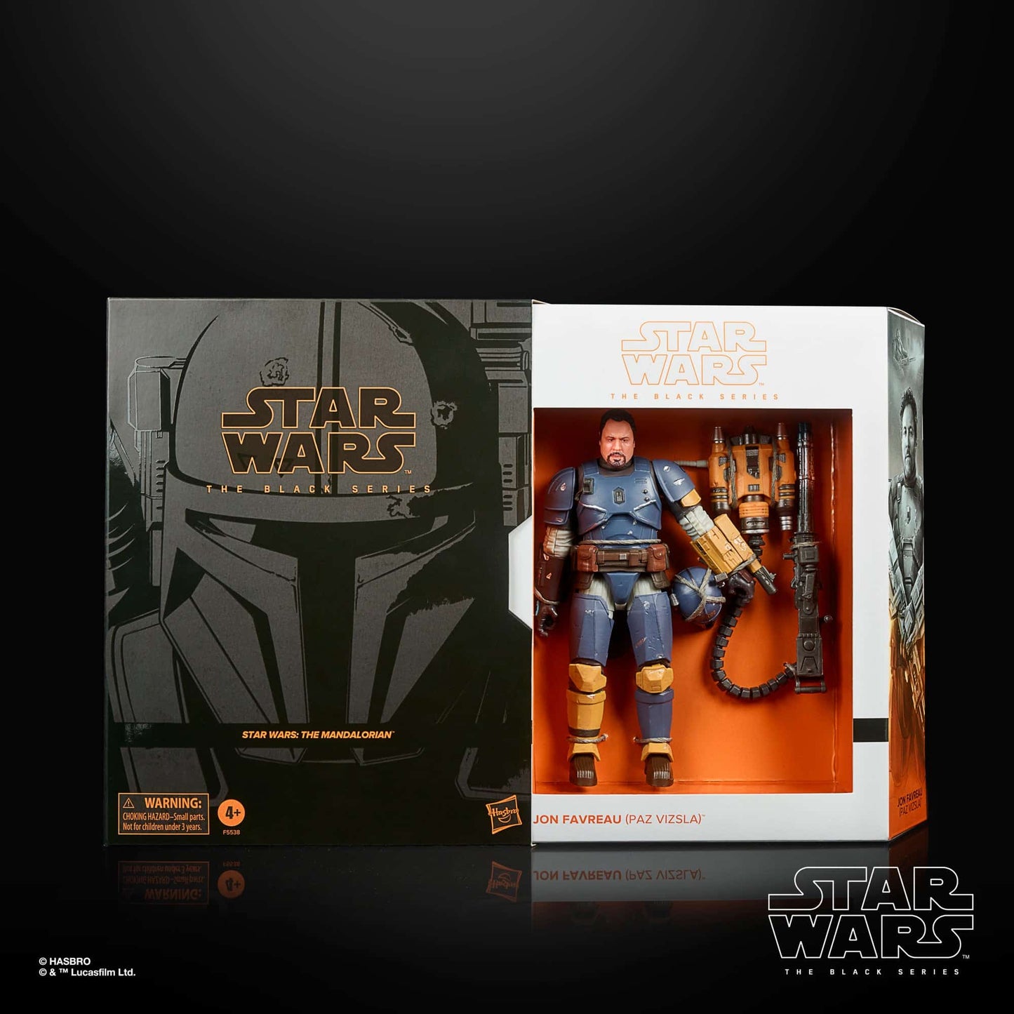 Star Wars Black Series: The Mandalorian - Jon Favreau (Paz Vizsla) Actionfigur 15cm 2022 Exclusive