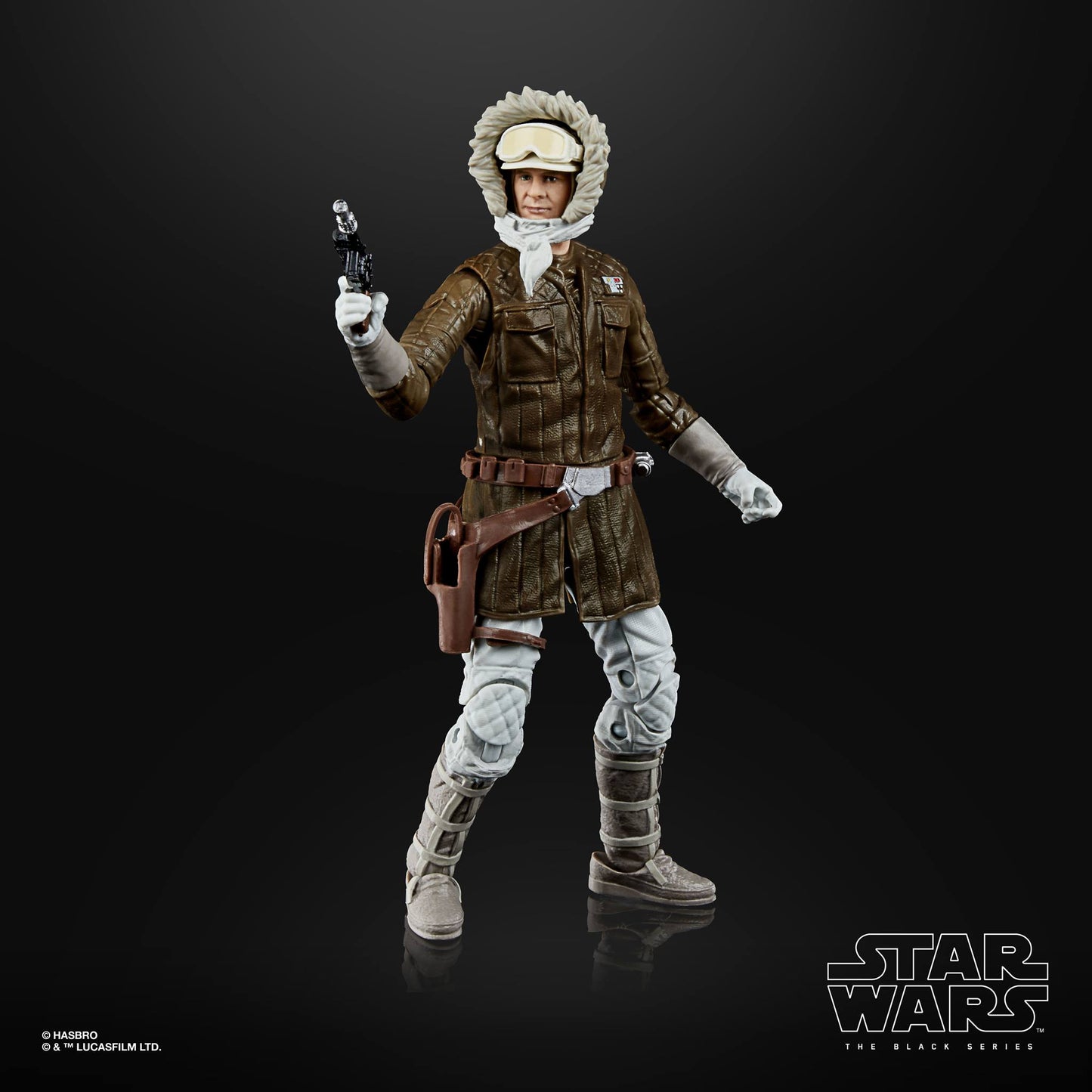 Star Wars Black Series: Han Solo (Hoth) Episode V (Archive Line) Wave 1 Actionfigur 15cm Hasbro 2021