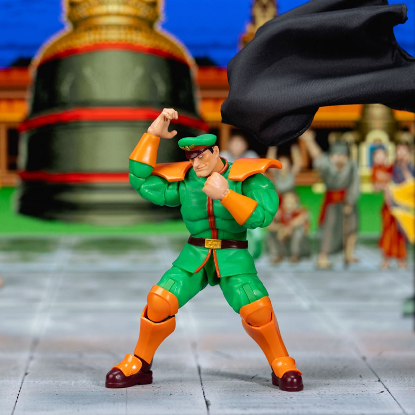 Ultra Street Fighter II: The Final Challengers - M. Bison (Player 2) SDCC Exclusive 2025 Actionfigur 15cm Jada Toys
