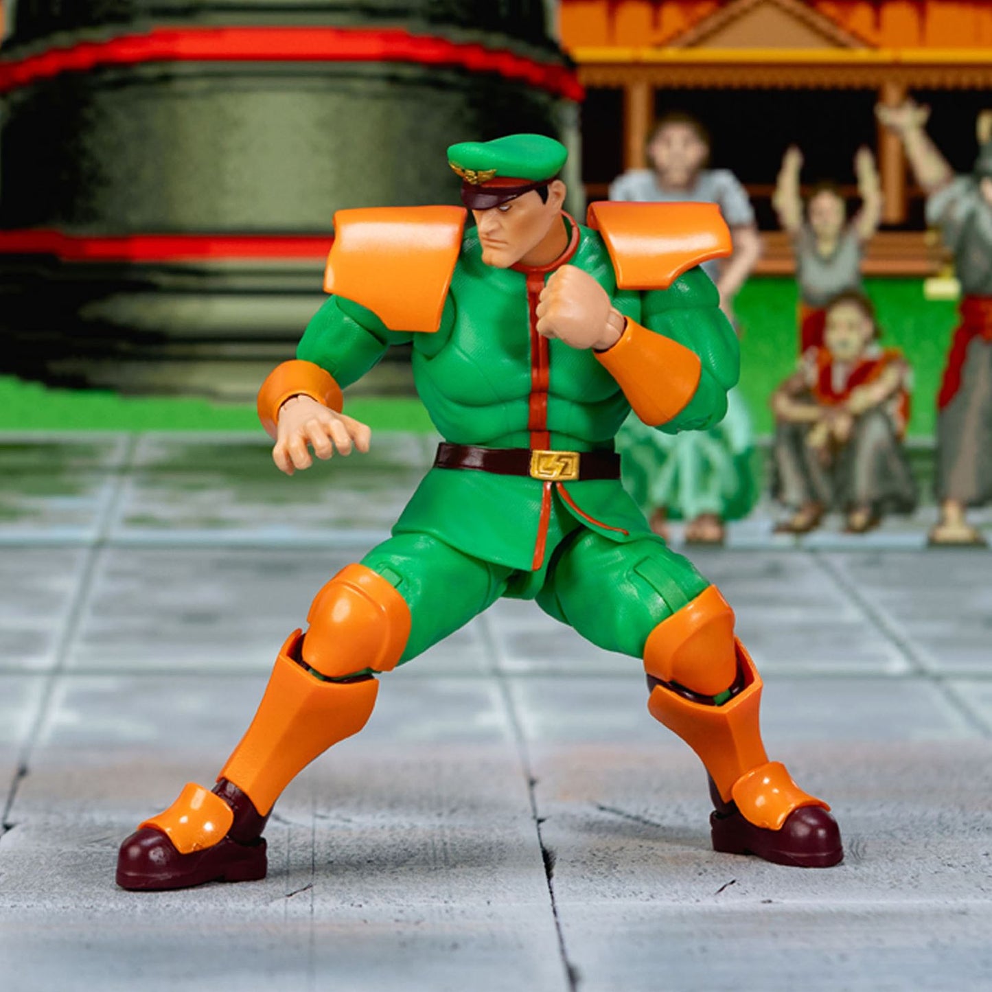 Ultra Street Fighter II: The Final Challengers - M. Bison (Player 2) SDCC Exclusive 2025 Actionfigur 15cm Jada Toys