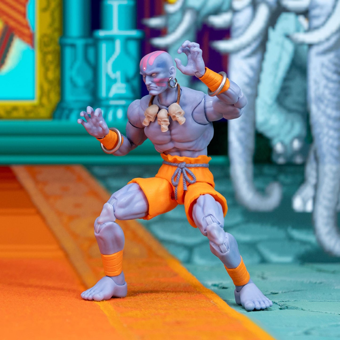 Pre-Order: Ultra Street Fighter II: The Final Challengers - Dhalsim (Player 2) SDCC Exclusive 2025 Actionfigur 15cm Jada Toys
