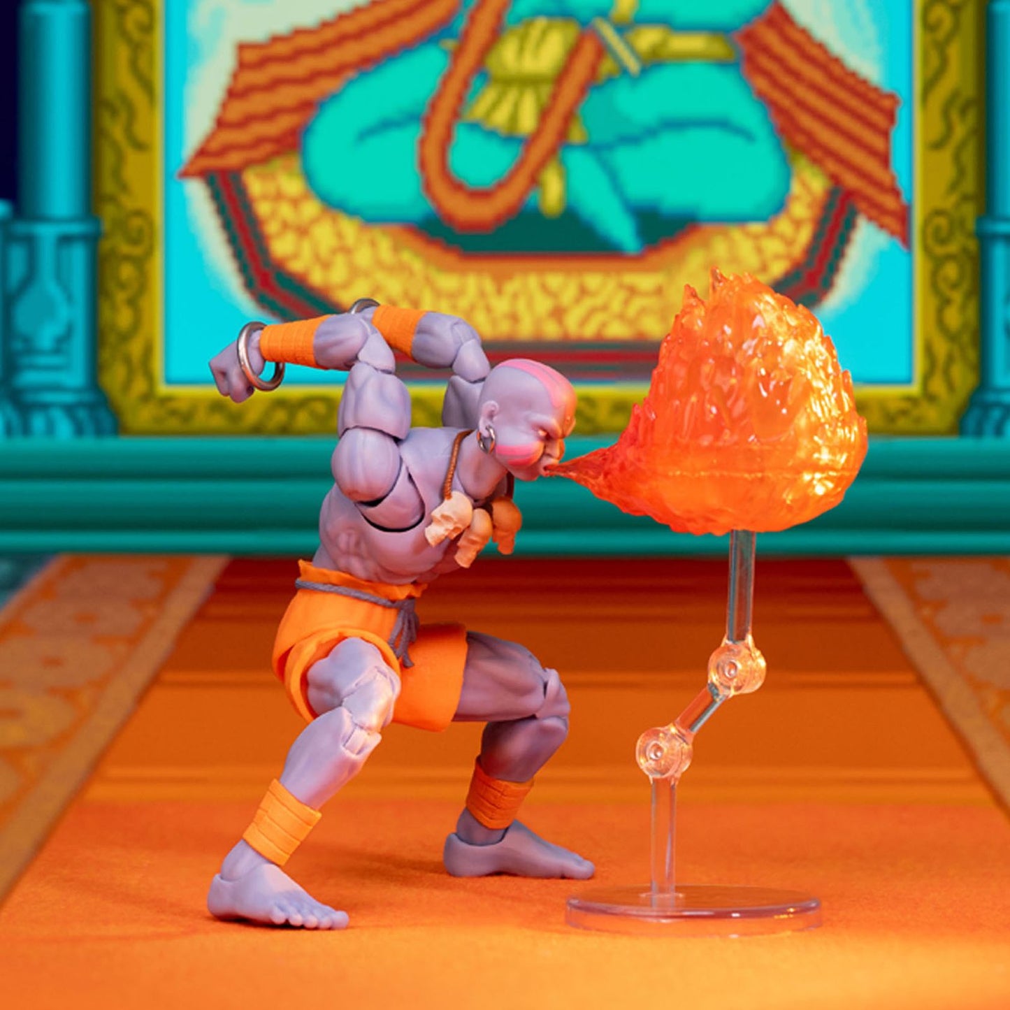 Pre-Order: Ultra Street Fighter II: The Final Challengers - Dhalsim (Player 2) SDCC Exclusive 2025 Actionfigur 15cm Jada Toys