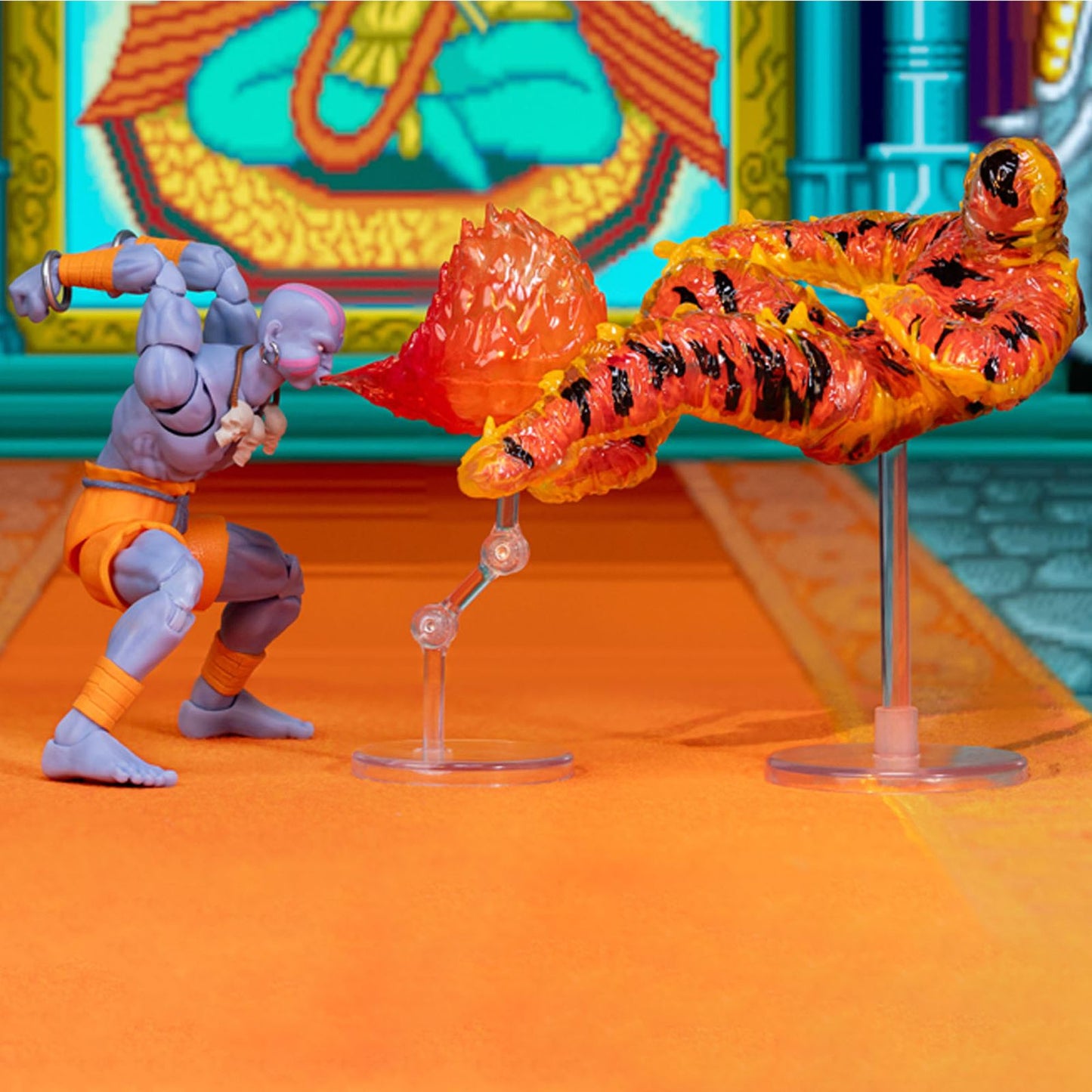 Pre-Order: Ultra Street Fighter II: The Final Challengers - Dhalsim (Player 2) SDCC Exclusive 2025 Actionfigur 15cm Jada Toys