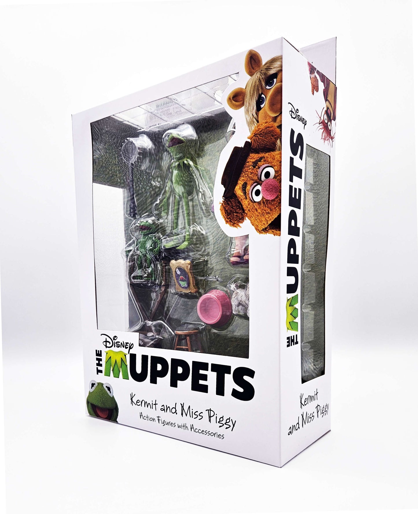 Muppets Best Of - Kermit & Miss Piggy (Serie 1) Actionfiguren 13cm Diamond Select Toys