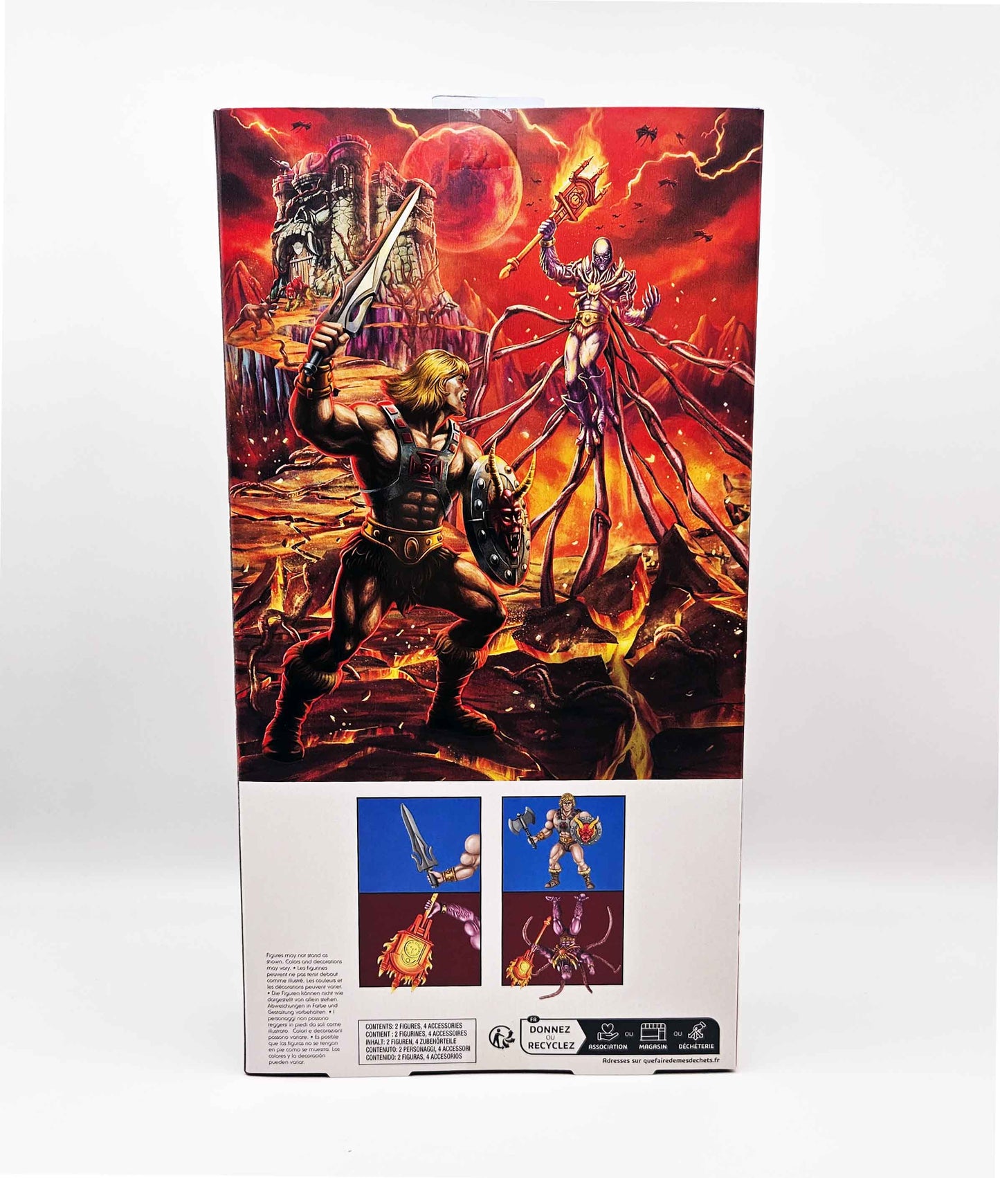 Masters of the Universe x Stranger Things Origins - He-Man & Vecna (2er-Pack) Actionfiguren 14cm Mattel 2024 Exclusive