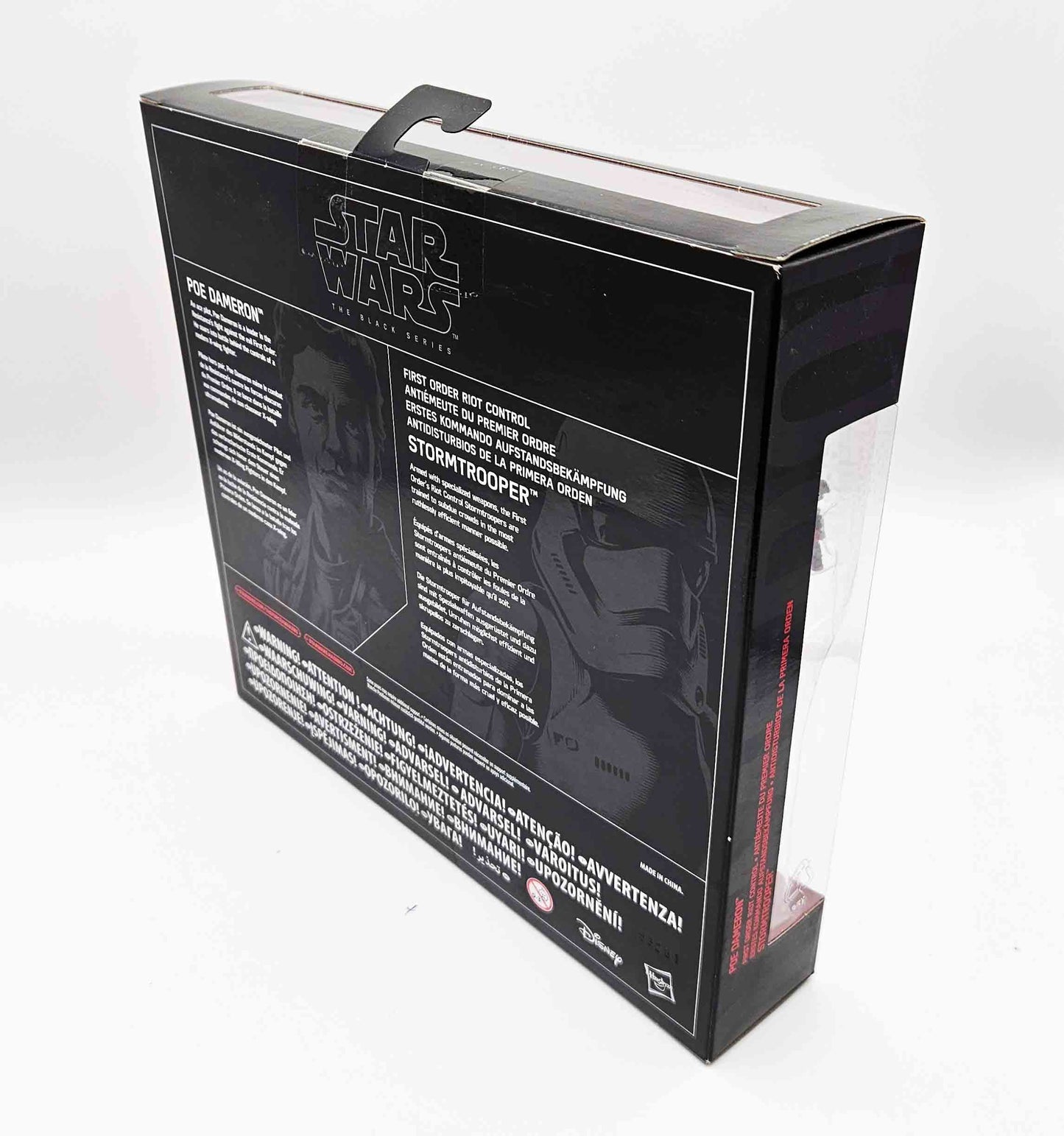 Star Wars Black Series: Poe Dameron & First Order Riot Control Stormtrooper Exclusive 15cm Actionfigur Hasbro 2015