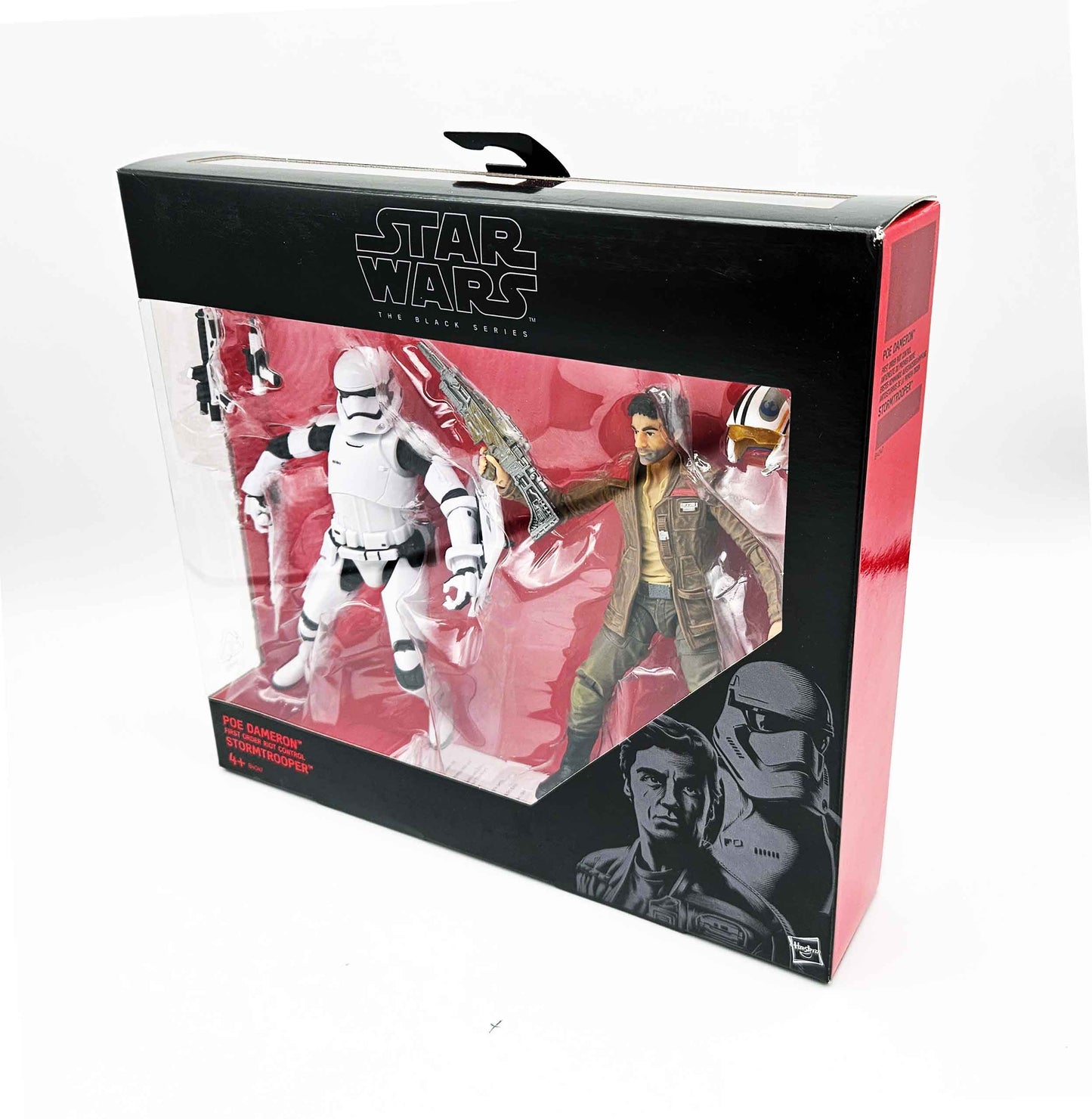 Star Wars Black Series: Poe Dameron & First Order Riot Control Stormtrooper Exclusive 15cm Actionfigur Hasbro 2015